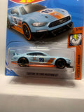 Blue Custom '18 Ford Mustang GT Muscle Mania FYB67 D7C3 G1 2018 Long Card Hot Wheels Diecast Car