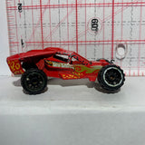 Red Corkscrew Buggy X1621 Hot Wheels Diecast Car