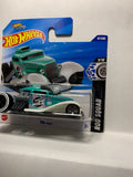 Blue Mid Mill Mod Squad HYX79 N521 2024 Short Card Hot Wheels Diecast Car