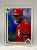 # 387 Felix Jose  St Louis Cardials 1991 UD Baseball Cards