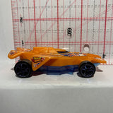 Orange Bad to the Blade 2013 Mcdonalds Hot Wheels Diecast Car
