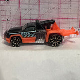 Black Orange Repo Duty Truck 2012 Hot Wheels Diecast Car