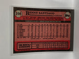 # 256 Benny Santiago  San Diego Padres 1989 Topps Baseball Cards