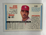 # 246 Jose DeLeon  St Louis Cardinals 1992 Donruss Baseball Cards