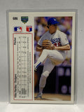 # 686 Mike Hartley  Los Angeles Dodgers 1991 UD Baseball Cards