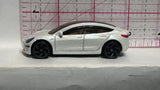 White Tesla Model 3 FYB50 2018 Hot Wheels Diecast Car