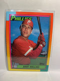 # 41T Dave Hollins  Philadelphia Phillies 1990 Topps Baseball Cards
