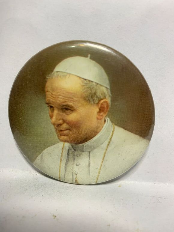 Pope John Paul II  Button Pinback
