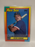 # 105T Kevin Romine  Boston Red Sox 1990 Topps Baseball Cards