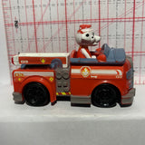 Red Marshall Paw Patrol Fire Truck Engine Spin Master Diecast Car