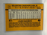 # 249 Will Clark  San Francisco Giants 1989 Donruss Baseball Cards