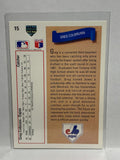 # 15 Greg Colbrunn RC Montreal Expos 1991 UD Baseball card