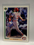 # 351 Hal Morris  Cincinnati Reds 1991 UD Baseball Cards