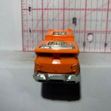 Orange 5 Alarm Fire Truck Engine missing ladder Hot Wheels Diecast Car