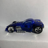 Blue Burl-Esque X-Raycers Hot Wheels Diecast Car