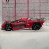 Red Spinebuster  Hot Wheels Diecast Car