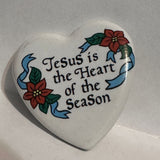 Jesus is the Heart of the Season  Lapel Pin