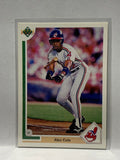 # 654 Alex Cole  Cleveland Indians 1991 UD Baseball Cards