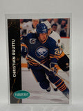 # 242 Christian Ruuttu  Buffalo Sabres 92-93 Parkhurst Hockey Cards