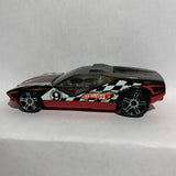 Black #9 La Fasta Track Stars Hot Wheels Diecast Car