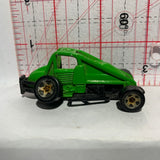 Green Slideout Hot Wheels Diecast Car