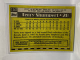 # 114T Terry Shumpert  Kansas City Royals 1990 Topps Baseball Cards