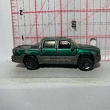 Green Chevrolet Avalanche Matchbox Diecast Car