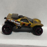Gold X Games Da'Kar Hot Wheels Diecast Car