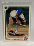# 475 Mike Harkey  Chicago Cubs 1991 UD Baseball card