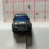 Black White Police Car 2001 Matchbox Emergency Diecast Car