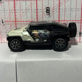 White Black Rhino Marvel Hummer HX Concept 2010 Maisto Diecast Car