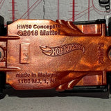 Black HW50 Concept Speed Blur FJW02 Hot Wheels Diecast Car