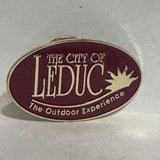 The City of Leduc The Outdoor Experience Logo  Lapel Pin