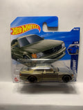 Green '89 Mercedes-Benz 560 SEC AMG Wild Widebody JBB11 N521 G1 2024 Short Card Hot Wheels Diecast Car