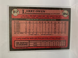 # 87 Larry Owen  Kansas City Royals 1989 Topps Baseball Cards