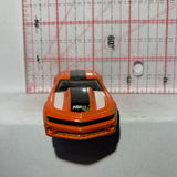 Orange FRAM '13 COPO Camaro Speed Graphics Hot Wheels Diecast Car