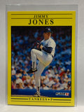 # 667 Jimmy Jones  New York Yankees 1991 Fleer Baseball card