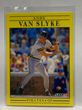 # 53 Andy Van Slyke  Pittsburgh Pirates 1991 Fleer Baseball card