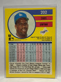 # 202 Chris Gwynn  Los Angeles Dodgers 1991 Fleer Baseball card
