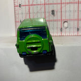 Green Chuckles the Musical Monkey Power Panel Hot Wheels Diecast Car