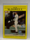 # 129 Jack McDowell  Chicago White Sox 1991 Fleer Baseball card