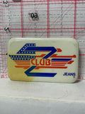 Z Club Jeans Logo Advertisment  Button Pinback