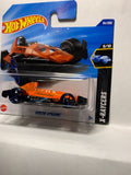 Orange Arrow Dynamic X-Raycers HYX98 N521 G1 2025 Short Card Hot Wheels Diecast Car