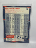 # 52 Dave Bergman  Detroit Tigers 1988 Fleer Baseball Cards