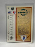 # 72 Brent Mayne Top Prospect Kansas City Royals 1991 UD Baseball Cards