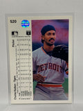 # 520 Charlie Hudson  Detroit Tigers 1990 UD Baseball Cards