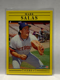 # 350 Mark Salas  Detroit Tigers 1991 Fleer Baseball card
