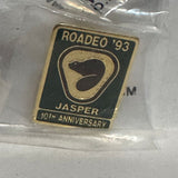 Roadeo '93 Jasper 10th Anniversary  Lapel Pin