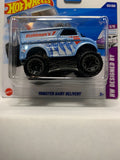 Blue Monster Dairy Delivery HW Designed By HYX93 N521 G1 2025 Short Card Hot Wheels Diecast Car