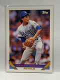 # 349 Hipolito Pichardo  Kansas City Royals 1993 Topps Baseball card